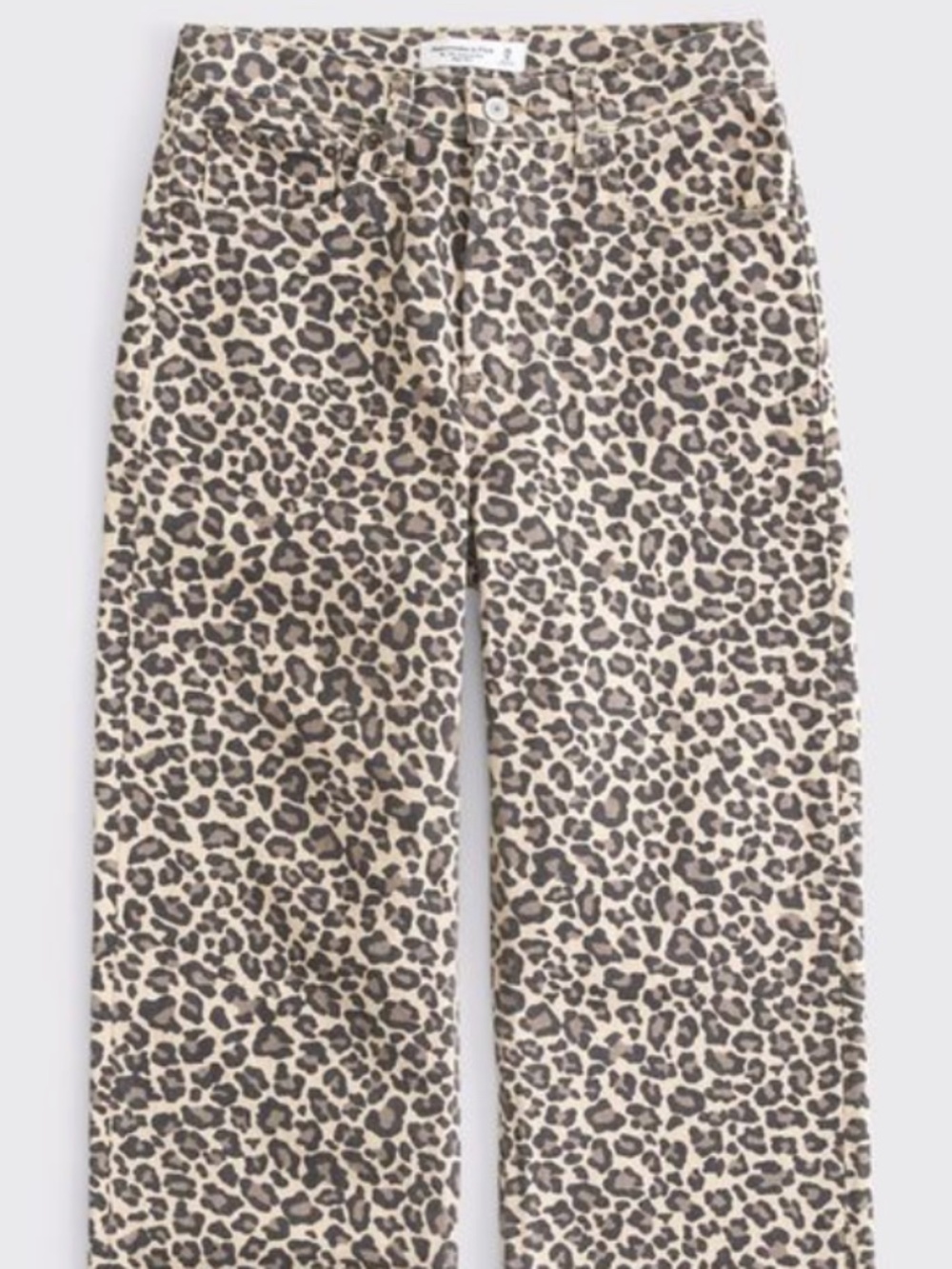 High Rise 90s Relaxed Jean (Leopard)
